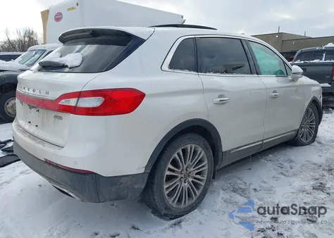 2017 Lincoln Mkx Reserve из США, поврежденный, VIN 2LMPJ8LR0HBL51859